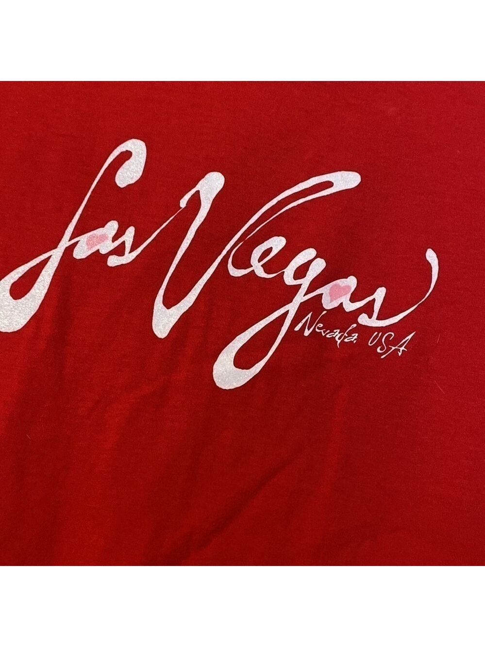 Las Vegas womens tee; size large - Picture 2 of 5
